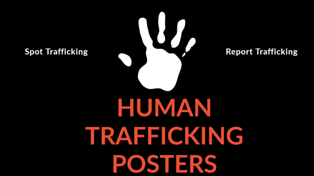 human trafficking poster